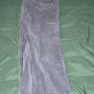 American Eagle Outfitters Stovepipe Jeans in Faded Black